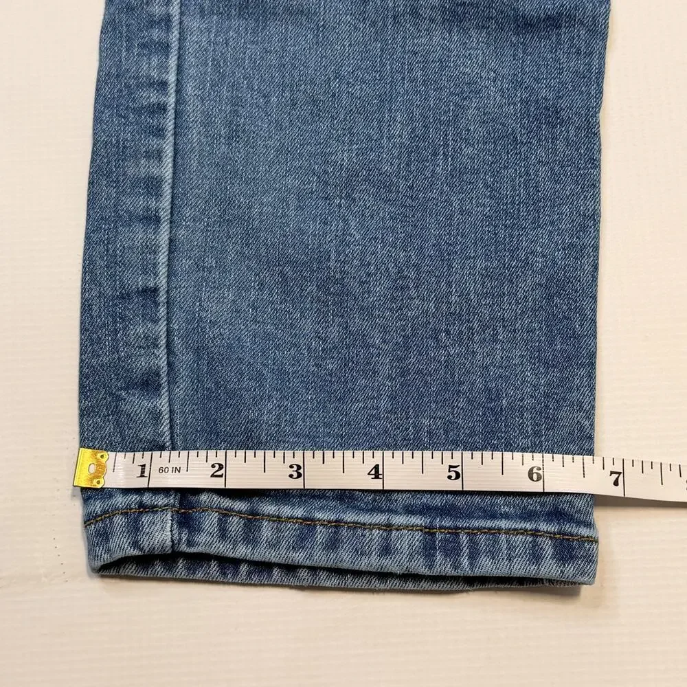 Levi's 511 Jeans Mens 29x30 Blue Regular Fit Straight Medium Wash Stretch Denim
